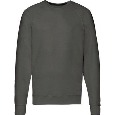 Fruit of the Loom pánska mikina 62-138-0 Light Graphite Solid