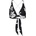 Seafolly Дамско бикини горнище Seafolly Mayflower Multi Fit Longline Tri Bikini top - Black - размер 44 (EU) (150-6642-0117)