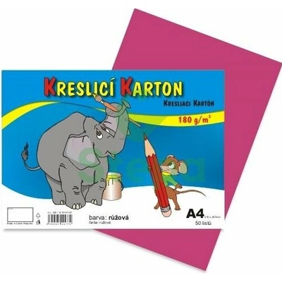 Stepa Kreslicí karton A4 180 g [50 listů] Varianta: krémový