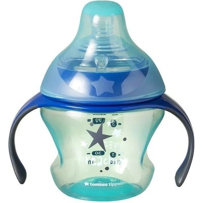Tommee Tippee přechodový hrnek se savičkou a pítkem zelená 150 ml od ...