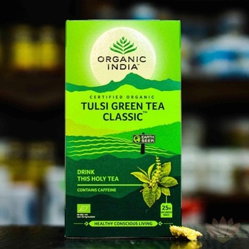 Tulsi se zeleným čajem 25 sáčků