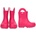 Crocs Детски гумени ботуши Crocs Handle It Rain Boot Kids Wellington boots - Pink Crush - размер 34-35 (EU) (731-0075-0325)