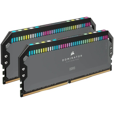 Corsair DOMINATOR PLATINUM RGB 32GB (2x16GB) DDR5 6000MHz CMT32GX5M2B6000Z30K