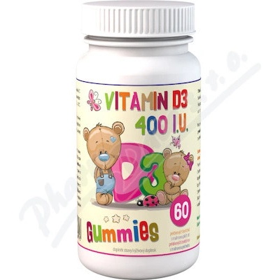 D3 Gummies 60 pektinových bonbónů