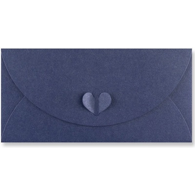 Envelopes Ltd. Barevná obálka DL LUX BUTTERFLY tmavě modrá ,balení 20 ks 562515