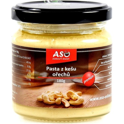 ASO Zdravý život Pasta z kešu 180 g