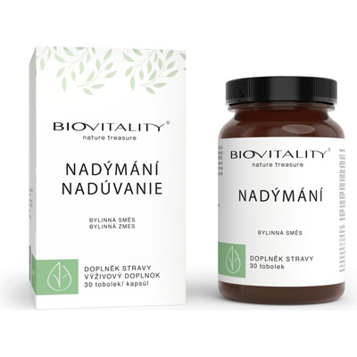 Biovitality Nadýmání bylinná směs 30 kapslí