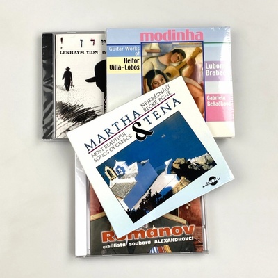 Elefteriadu Martha, Elefteriadu Tena, Romanov Andrej, Brabec Lubomír - Kolekce World Music 4 CD