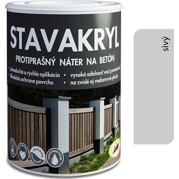 Stavakryl 23 kg sivá