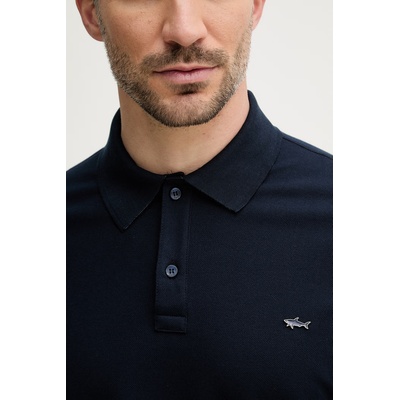 Памучна тениска с яка Paul&Shark (26411273)