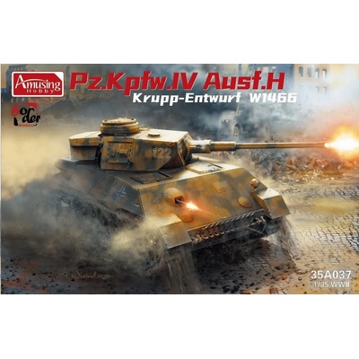 Amusing Hobby Panzer IV Ausf.H Krupp Entwurf W1466 1:35