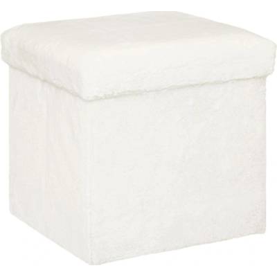Atmosphera Úložný puf Ezzio, látka s boucle efektem, výška 38 cm