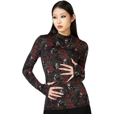 KILLSTAR дамска тениска с дълъг ръкав KILLSTAR - Pitiful Petals - KSRA010509