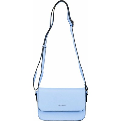 CINDY dámska crossbody koženková kabelka Nebeská modrá