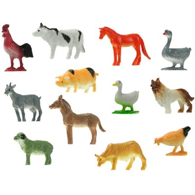 Mikro Животни ферма 3-5см 12бр