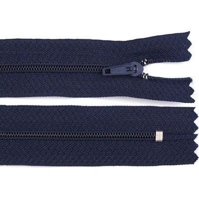 Prima-obchod Spirálový zip No 3 délka 50 cm pinlock, barva 330 modrá tmavá