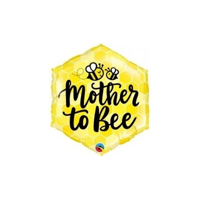 Qualatex Hexagon Mother to Bee 20 51cm fóliový balónek