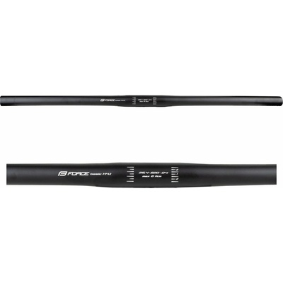 FORCE řídítka F BASIC H4.1 rovné 25,4/620 mm černé mat