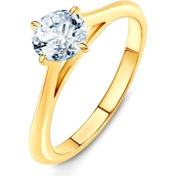 SAVICKI Годежен пръстен The Light: злато, диамант