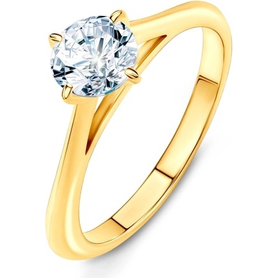 SAVICKI Годежен пръстен The Light: злато, диамант