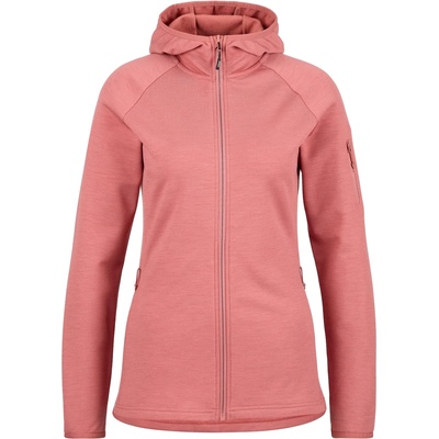 Stoic Дамско вълнено яке Stoic Women's MerinoFleece270 KuolpaLightSt. Zip Hoody Merino hoodie - Faded Rose - размер 3XL (105-7055-0317)