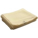 Interblanket Одеяло От Мериносова Вълна С Декоративен Кант - Натурално, 100x150 См