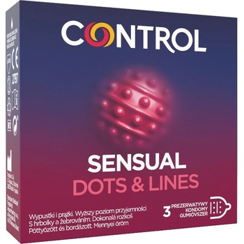 CONTROL Sensual Dots & Lines 3's