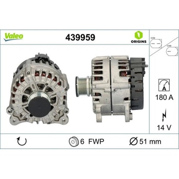generátor VALEO 439959