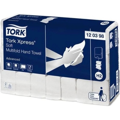 TORK Papírové ručníky skládané Xpress ADVANCED Soft bílá H2 3780ks New - 1krt