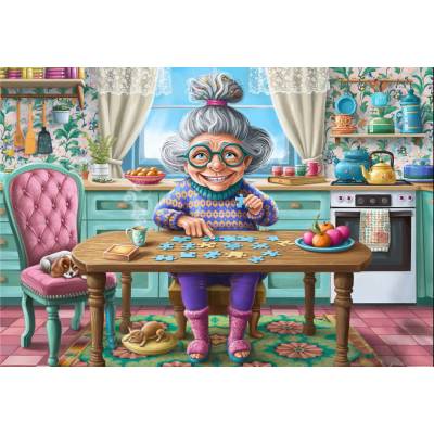 Alipson Puzzle - Puzzle Puzzle Party at Grandma's - 1 000 piese