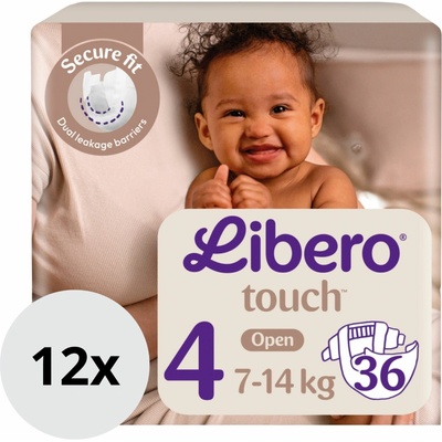 Libero Touch 7-14kg Maxi 4 432 ks