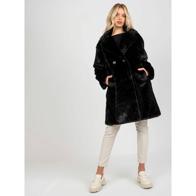 Och Bella Coat TW-PL-2118.95P-black čierna