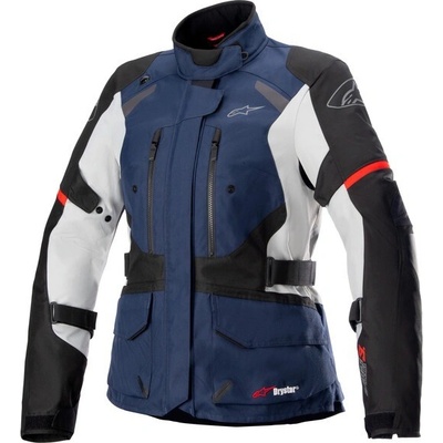Alpinestars Stella Andes DRYSTAR TECH-AIR 5 Compatible 2024 Lady tmavo modro-čierno-svetlo sivo-červená