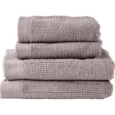 Zone Denmark Хавлии Classic големи гълъбово-сиви 4 бр (34660)