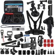 Puluz 53 in 1 Accessories Ultimate Combo Kits for sports cameras PKT09