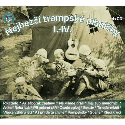 Various - Nejhezčí trampské písničky I.-IV. CD