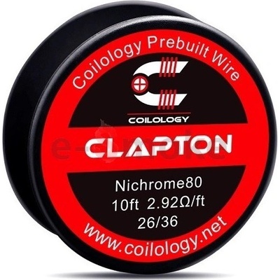 Coilology Clapton Ni80 26/36GA odporový drôt 3m
