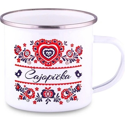 Valach Plechový hrnček čajopička 1 300 ml