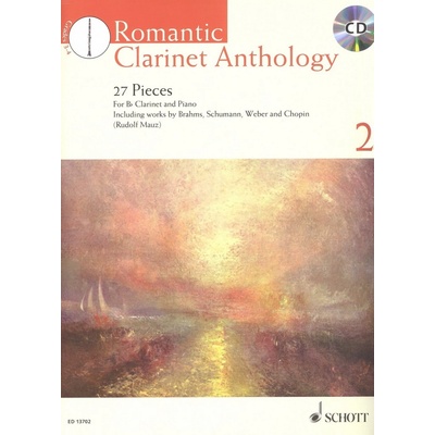 Romantic Clarinet Anthology 2 + CD / klarinet + klavír