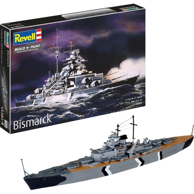Revell Model Kit Bismarck 1:1200