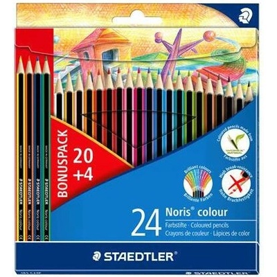 Staedtler Noris Colour 185 24 různých barev