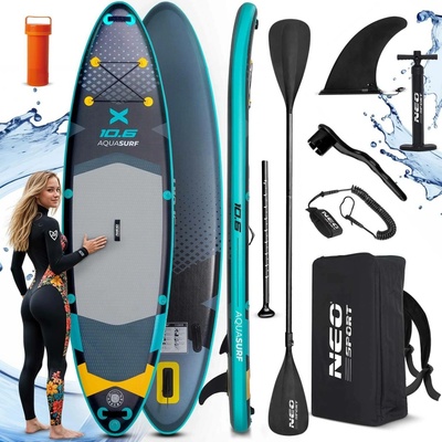 Paddleboard Neo-Sport Aquasurf 320 x 84 x 15 cm 170207