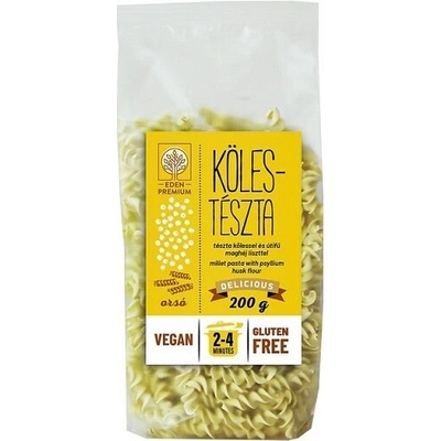 Eden Prémium Bezlepkové jáhlové těstoviny Fusilli 200 g