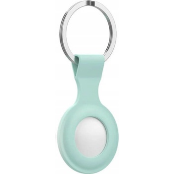 Силиконов ключодържател за Apple AirTag - ComT Icon Keyring (светлозелен)