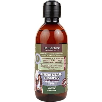 Herbal Time Šampón na vlasy z prasličky s vitamínmi 240 ml