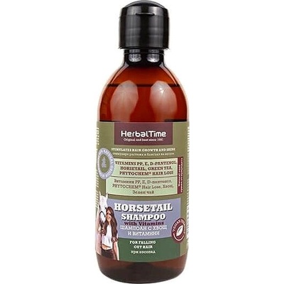 Herbal Time Šampón na vlasy z prasličky s vitamínmi 240 ml
