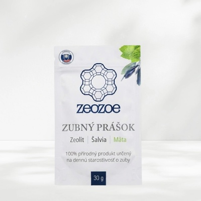 Zeo Zoe Zubný prášok REFILL 30 g
