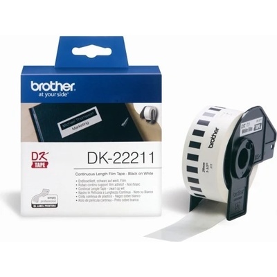 BROTHER DK-22211 (biela filmová rolka 29 mm)