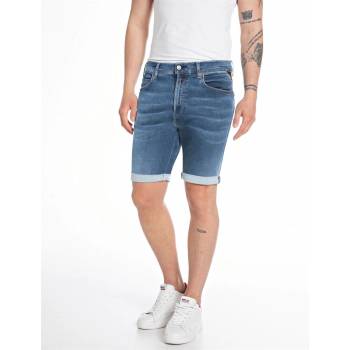 Replay Къси панталони REPLAY Replay Hyperflex Anbass Shorts - Mid Blue