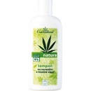 Šampony Cannaderm Natura šampon mastné a normální vlasy 200 ml